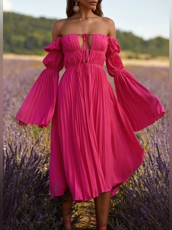 Alamour The Label Dresses & Skirts - ALAMOUR - Hot Pink Analu Dress